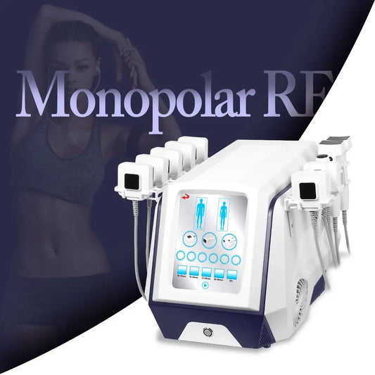 10 In 1 Mono Polar Heating Energy Tru Body Sculpt ID 3D Hot Sculpture Flex Fat Dissolving Tone Muscle Slimming Machine