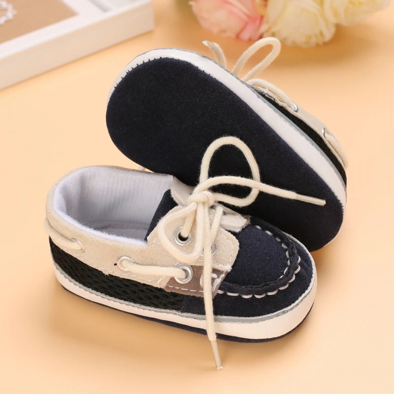 Newborn Baby Prewalker Girls Boys Casual Shoes Leather Non-Slip Soft-Sole Infant Toddler First Walkers 0-18M Baptism