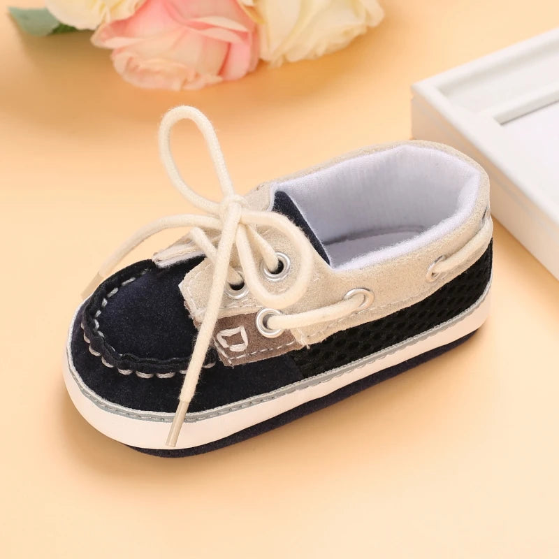 Newborn Baby Prewalker Girls Boys Casual Shoes Leather Non-Slip Soft-Sole Infant Toddler First Walkers 0-18M Baptism