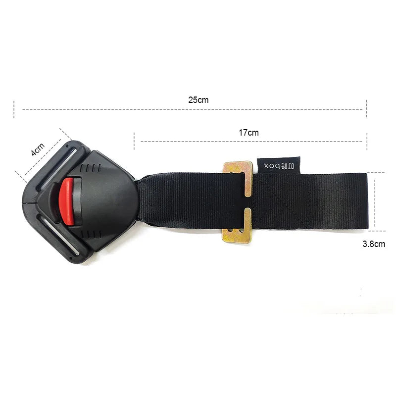 Safety Belt Harness For Children Basket Baby Car Seat Belt Extended Belt With Lock Latch Horn Buckle Baby Accessories