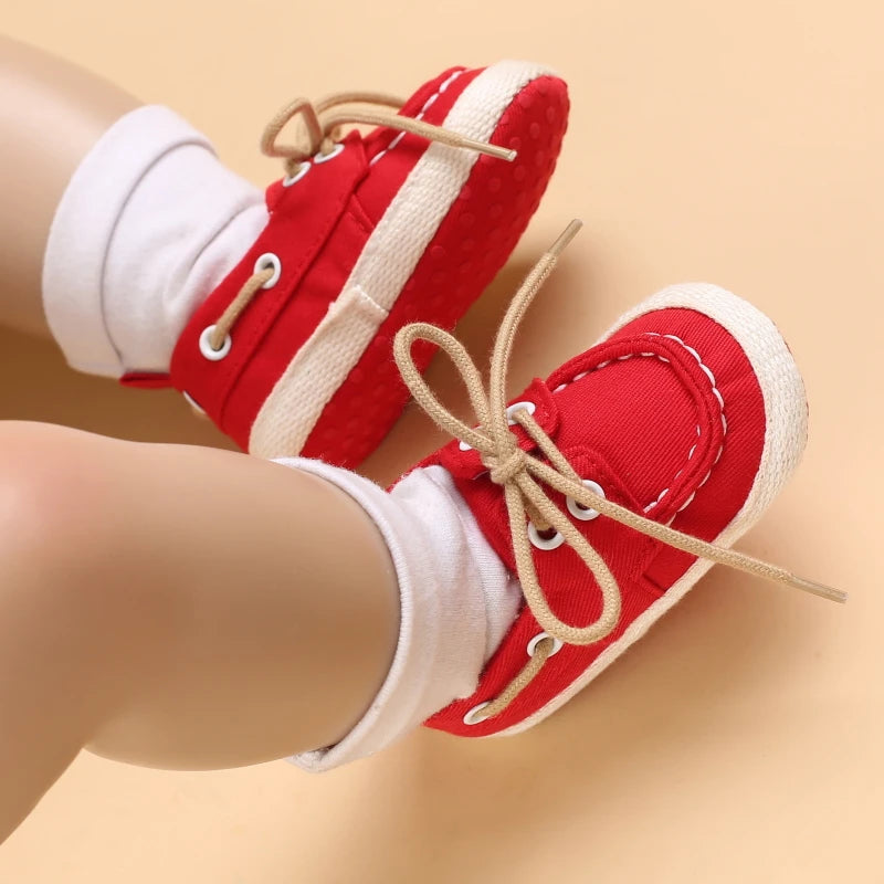 Newborn Baby Prewalker Girls Boys Casual Shoes Leather Non-Slip Soft-Sole Infant Toddler First Walkers 0-18M Baptism