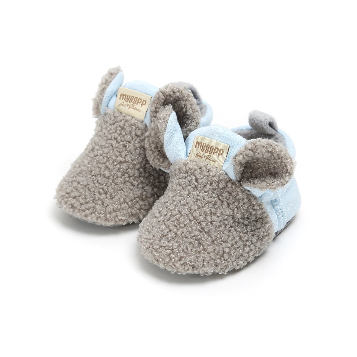 Lioraitiin  Winter Toddler Baby Boy Girl Warm Soft Sole Crib Shoes Newborn Infant Sneaker