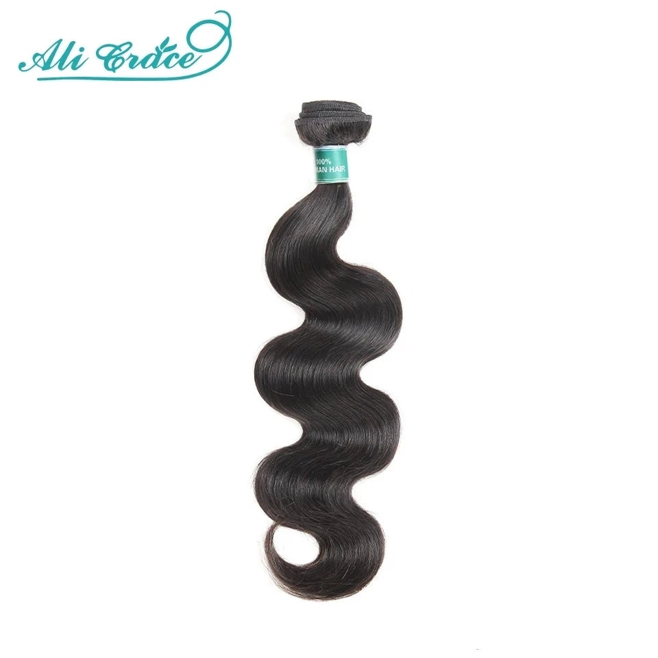 Ali Grace Hair Body Wave Bundles Human Hair 1/3/4 Pcs 100% Remy Human Hair Bundle Brazilian Hair 30inch Body Wave Hair Extension