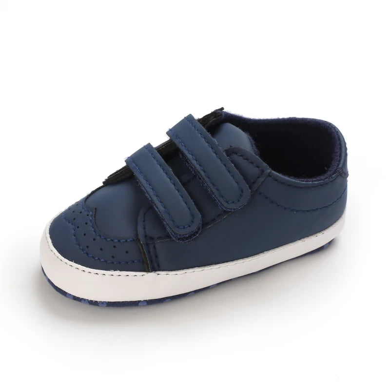 Newborn Baby Prewalker Girls Boys Casual Shoes Leather Non-Slip Soft-Sole Infant Toddler First Walkers 0-18M Baptism