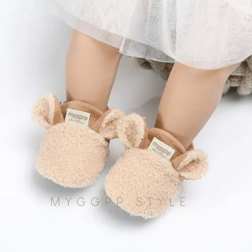 Lioraitiin  Winter Toddler Baby Boy Girl Warm Soft Sole Crib Shoes Newborn Infant Sneaker