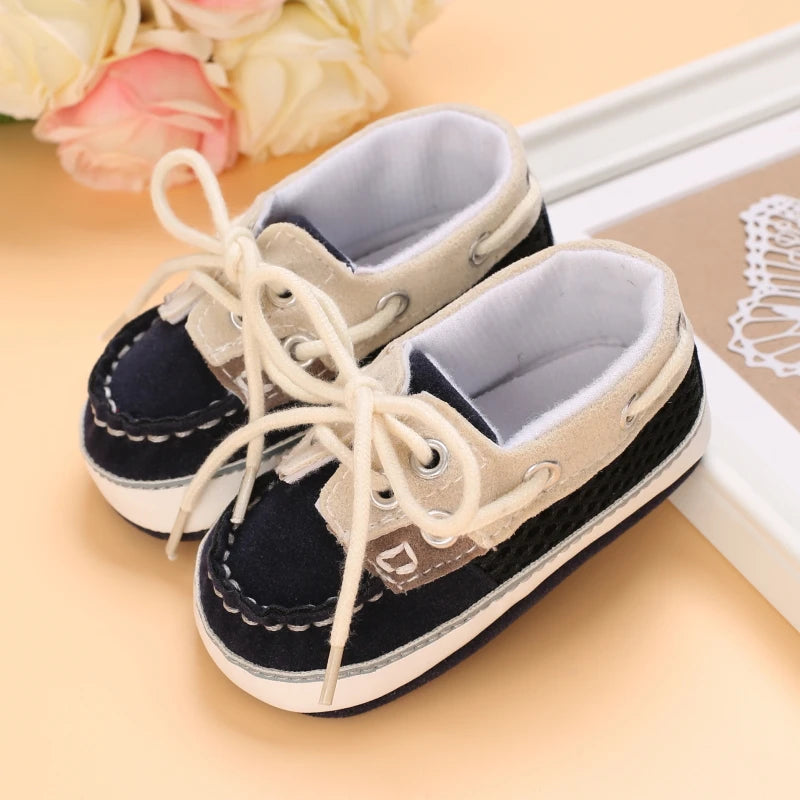 Newborn Baby Prewalker Girls Boys Casual Shoes Leather Non-Slip Soft-Sole Infant Toddler First Walkers 0-18M Baptism