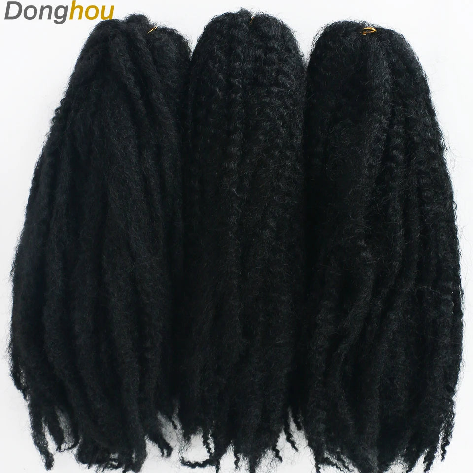 Marley Hair For Braids Afro Kinky Marley Braid Hair Kanekalon Synthetic Bob Marley Ombre Braiding Hair Extensions Easy Braid