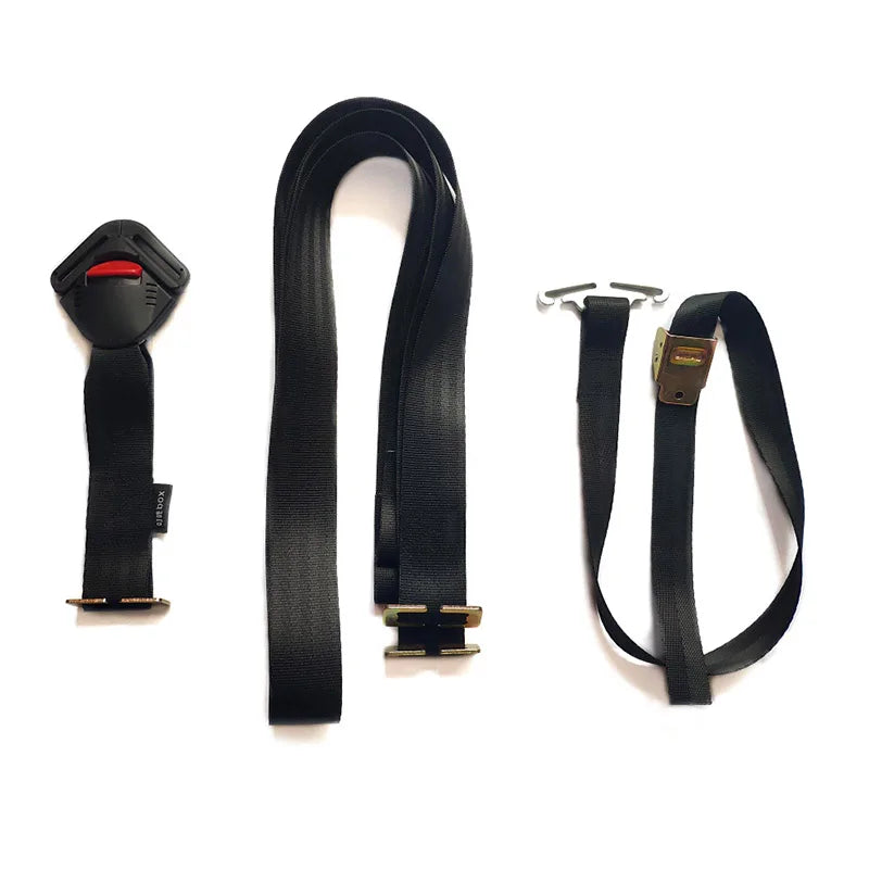 Safety Belt Harness For Children Basket Baby Car Seat Belt Extended Belt With Lock Latch Horn Buckle Baby Accessories