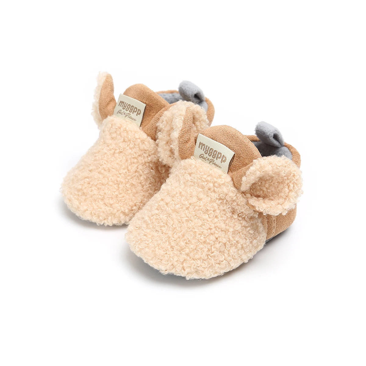 Lioraitiin  Winter Toddler Baby Boy Girl Warm Soft Sole Crib Shoes Newborn Infant Sneaker