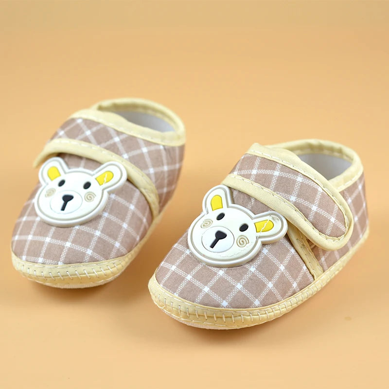 Cartoon Baby Booties Girl Boy Soft Sole Anti-slip Shoes Toddler Shoes Scarpe Bambino Baby Schoenen Newborn Shoes First Walkers