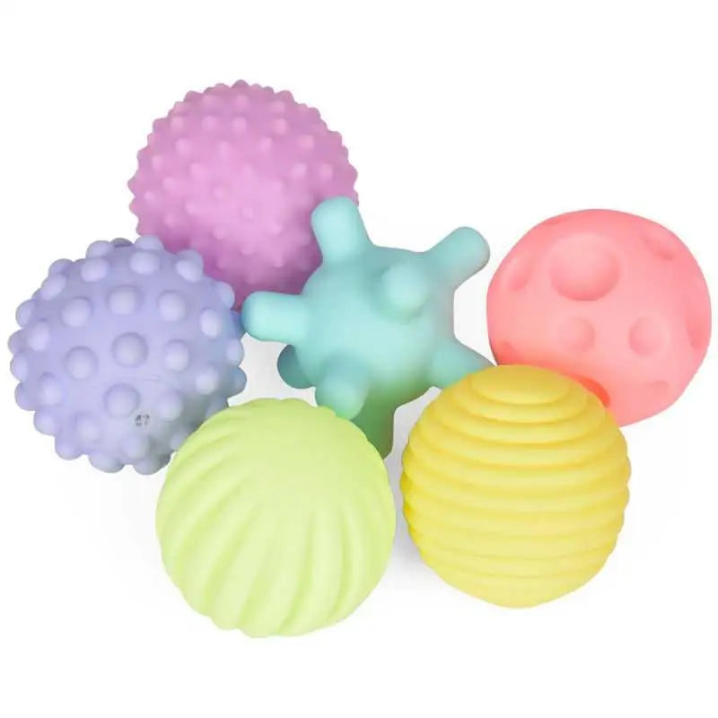 Sensory Development Toys For Babies 0 to 12 Months Tactile Baby Ball Soft Massage Toys Ball Educational Baby Games Toys