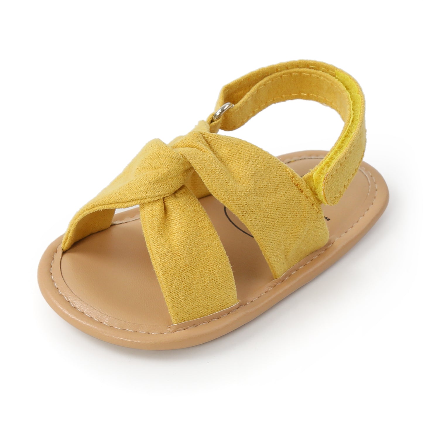 Summer Newborn Baby Girls Sandals Shoes Simple Style Solid Color Soft Sole Shoes Outdoor Indoor