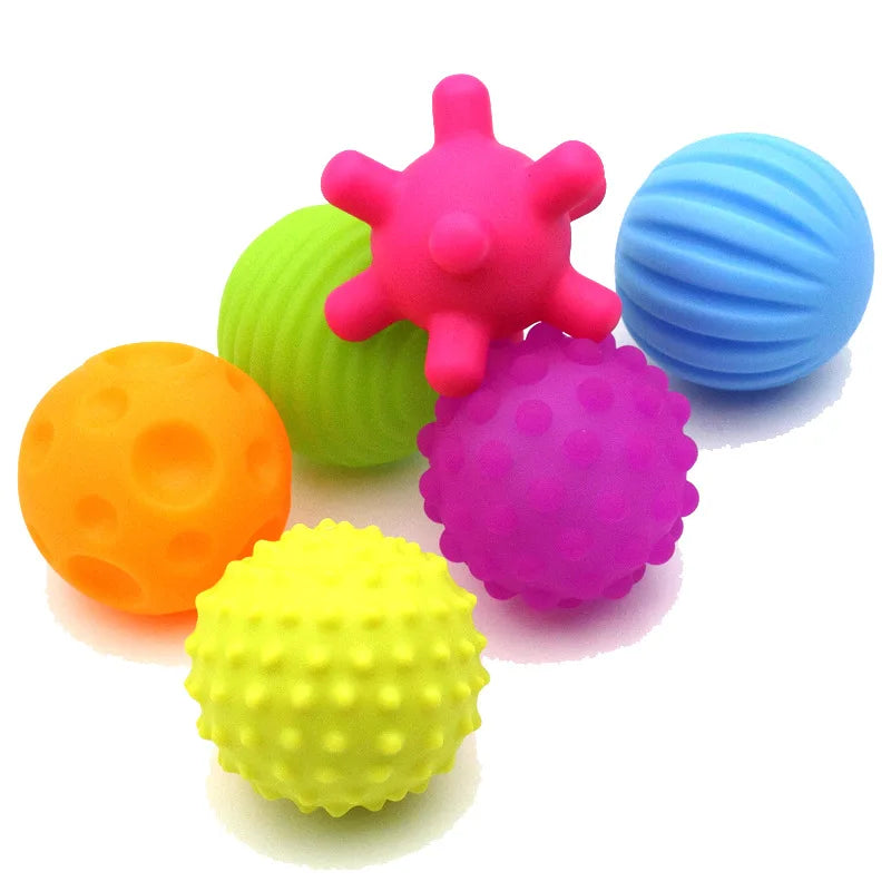 Sensory Development Toys For Babies 0 to 12 Months Tactile Baby Ball Soft Massage Toys Ball Educational Baby Games Toys