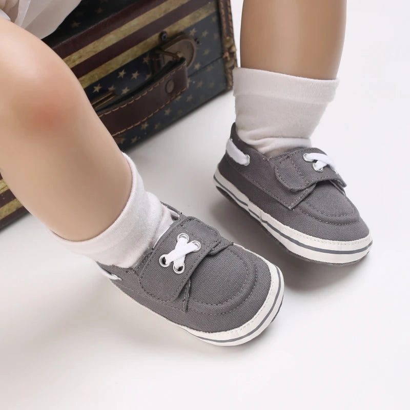 Newborn Baby Prewalker Girls Boys Casual Shoes Leather Non-Slip Soft-Sole Infant Toddler First Walkers 0-18M Baptism