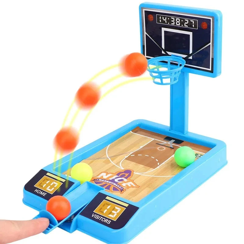 Kids Finger Basketball Game Desktop Toy Ball Mini Shooting Machine Indoor and Outdoor Interactive Games Educational Sport Toy