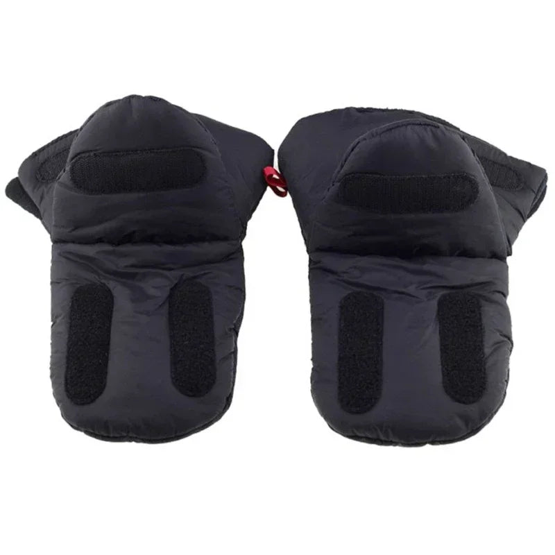 Winter Pram Hand Muff Baby Carriage Pushchair Warm Fur Fleece Hand Cover Buggy Clutch Cart Muff Glove Stroller Accessories