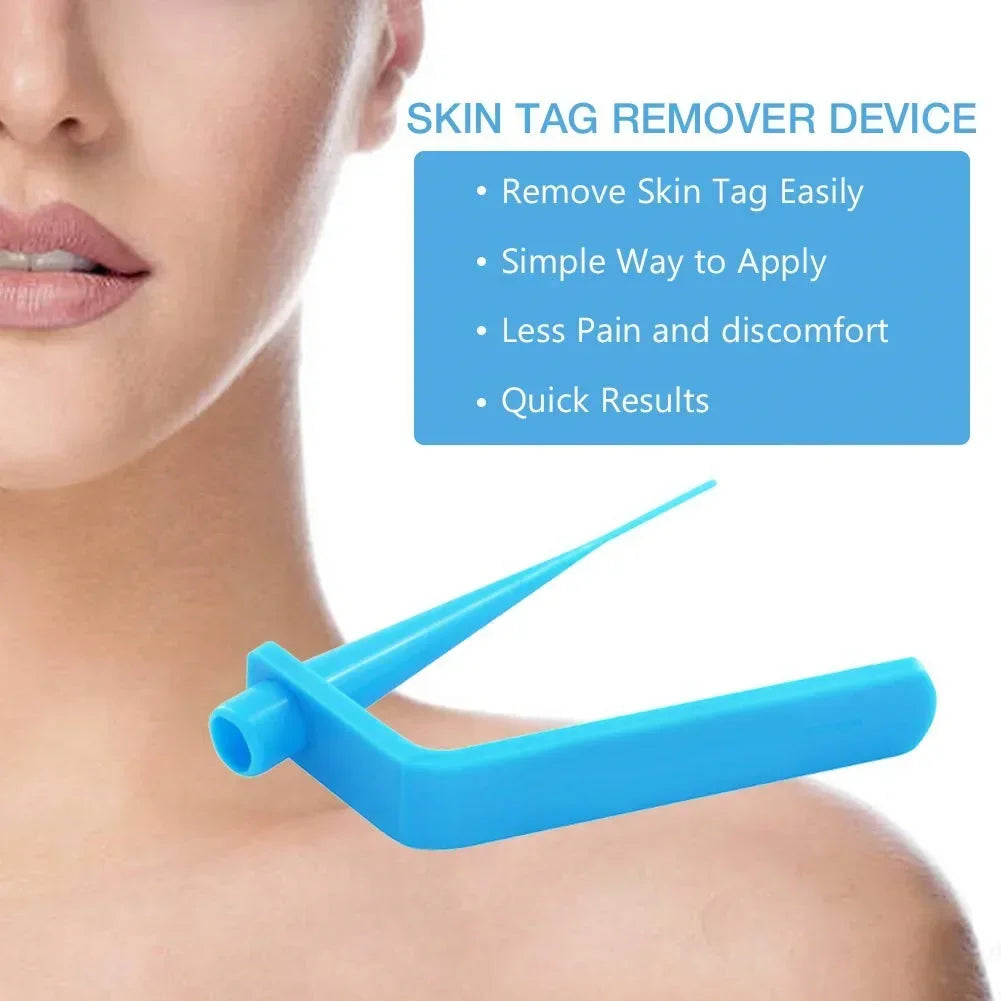 Skin Tag Removal Kit Skin Mole Wart Remover Micro Face Care Treatment Tools Set with Cleansing Swabs Beauty & Health Skincare