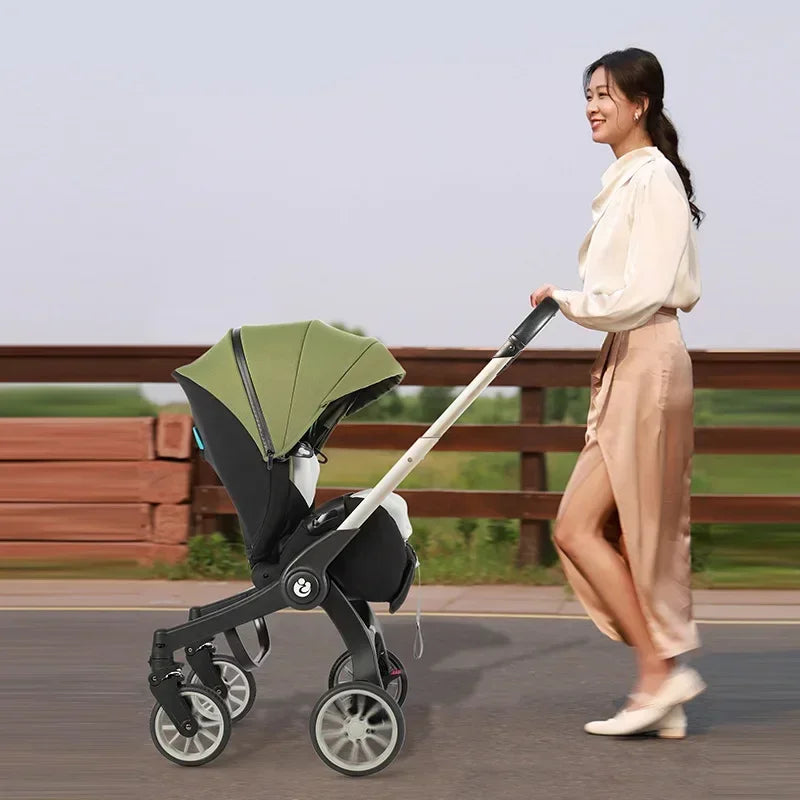 2025 NEW baby stroller 4in1 trolley car seat Multifunctional baby carriage luxury Foldable and portable strollers