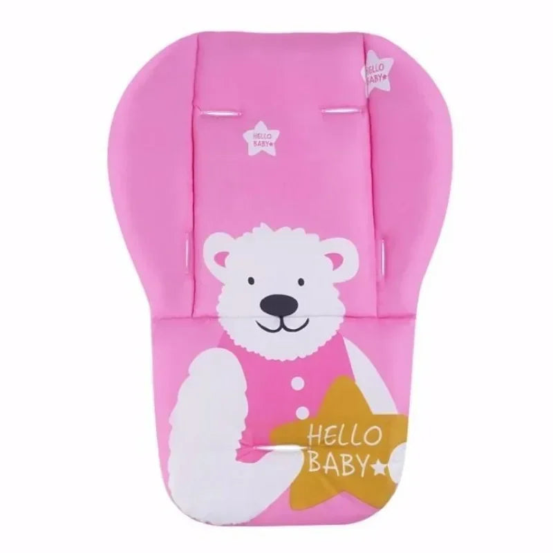 Baby Seat Cushion for Stroller Highchair Seats Feeding Dining Chair Soft Seat Pad Covers Mat Cartoon Animal Stroller Accessories