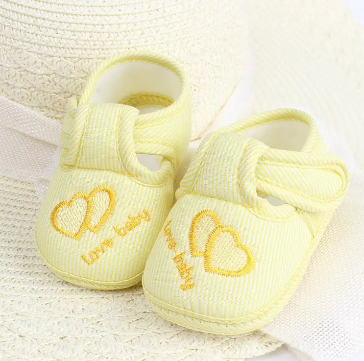 Baby Girl Shoes First Walkers Lace Floral Newborn Baby Shoes Princess Infant Toddler Baby Shoes for Boys Flats Soft Prewalkers