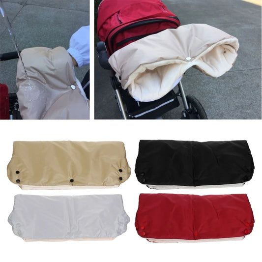 Cozy Hand Muff Warm Gloves for Baby Stroller Easy Assemble AntiFreeze Hand Muff D7WF