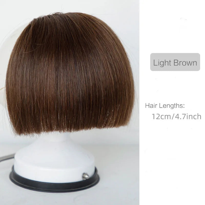 Synthetic bangs Fake Bangs Hair Piece Clip In Hair Bangs Hairpiece Clip In Hair Extensions