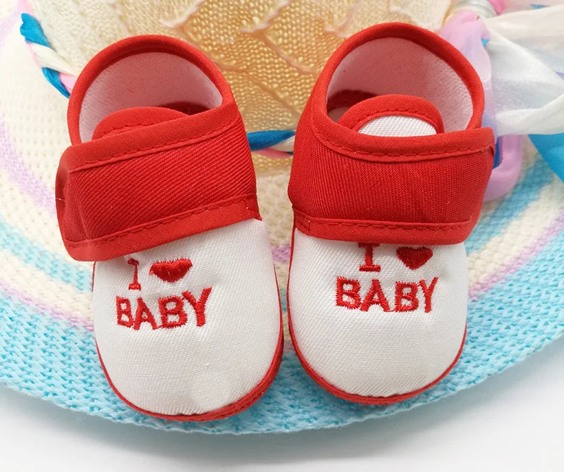 Baby Girl Shoes First Walkers Lace Floral Newborn Baby Shoes Princess Infant Toddler Baby Shoes for Boys Flats Soft Prewalkers