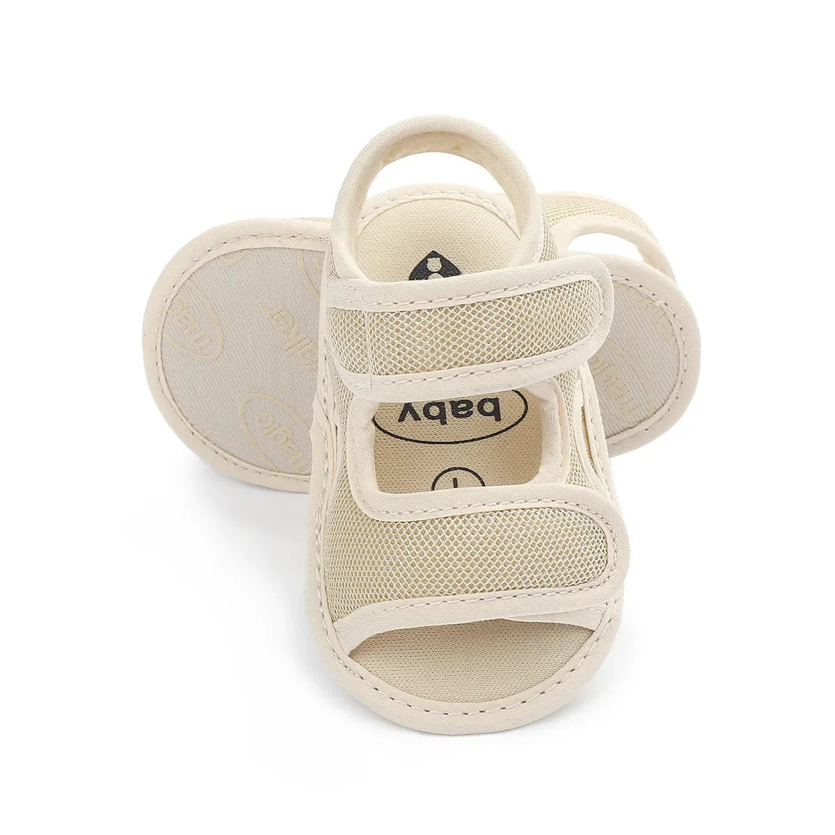 0-18 M Summer Unisex Toddler Sandals Baby Girl Shoes Solid Color Net Cloth Breathable Boys Baby Sandals Infant Girls Sandals