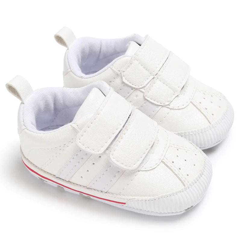 Newborn Baby Shoes Boys' and Girls' Infant Sports Shoes First Walker Classic Fashion Soft Sole Non slip Baby Walking Shoes