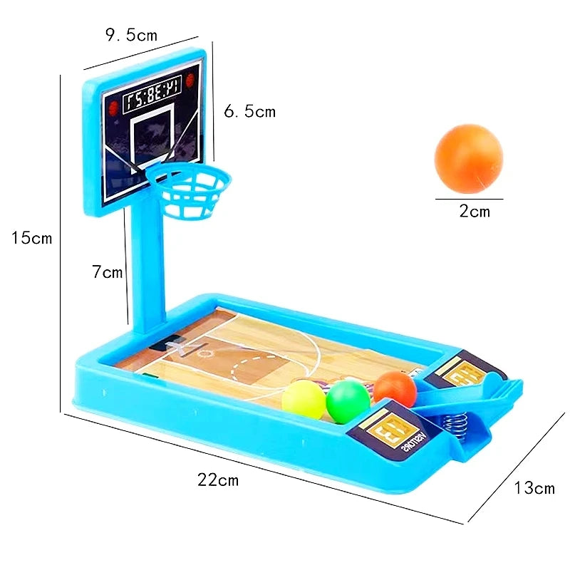 Kids Finger Basketball Game Desktop Toy Ball Mini Shooting Machine Indoor and Outdoor Interactive Games Educational Sport Toy