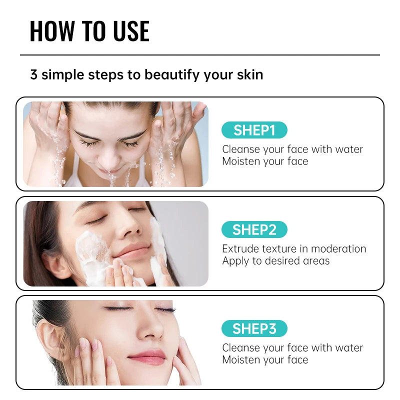 Salicylic Acid Acne Removal Cream Anti-Acne Repair Redness Pimple Spots Deep Cleaning Pore Oil Control Moisturizing Skin Care