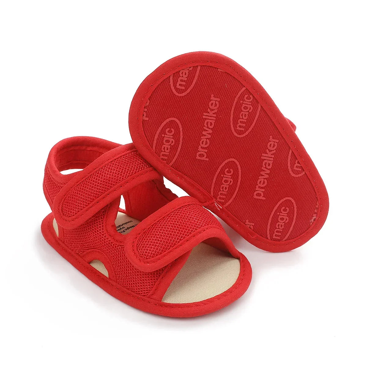 0-18 M Summer Unisex Toddler Sandals Baby Girl Shoes Solid Color Net Cloth Breathable Boys Baby Sandals Infant Girls Sandals