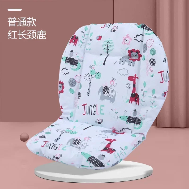 Baby Seat Cushion for Stroller Highchair Seats Feeding Dining Chair Soft Seat Pad Covers Mat Cartoon Animal Stroller Accessories