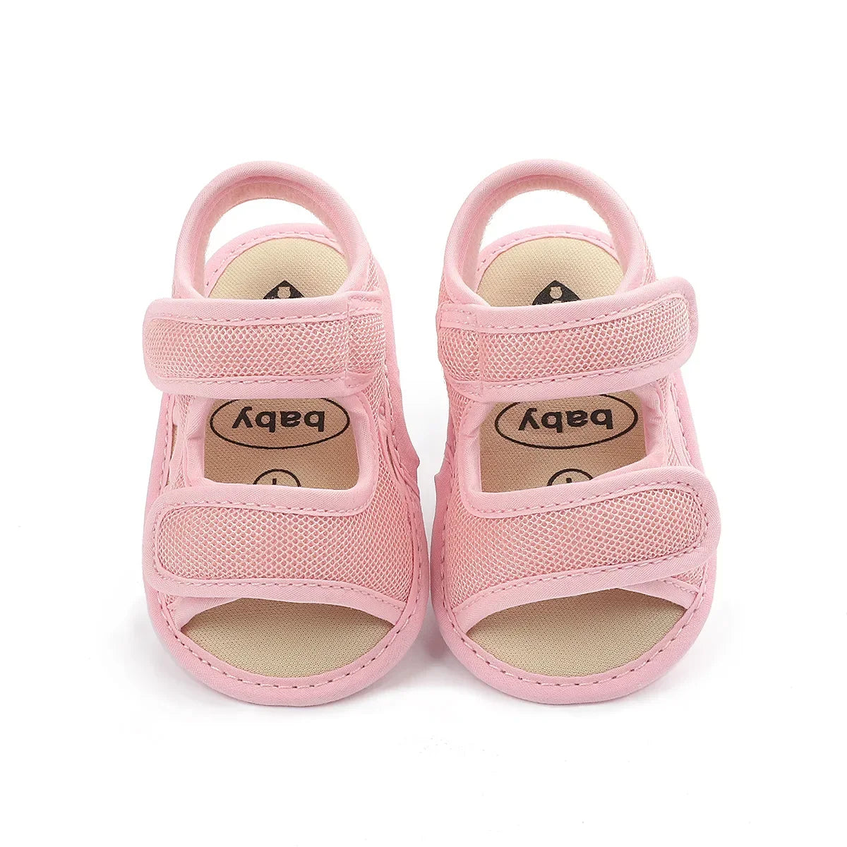 0-18 M Summer Unisex Toddler Sandals Baby Girl Shoes Solid Color Net Cloth Breathable Boys Baby Sandals Infant Girls Sandals