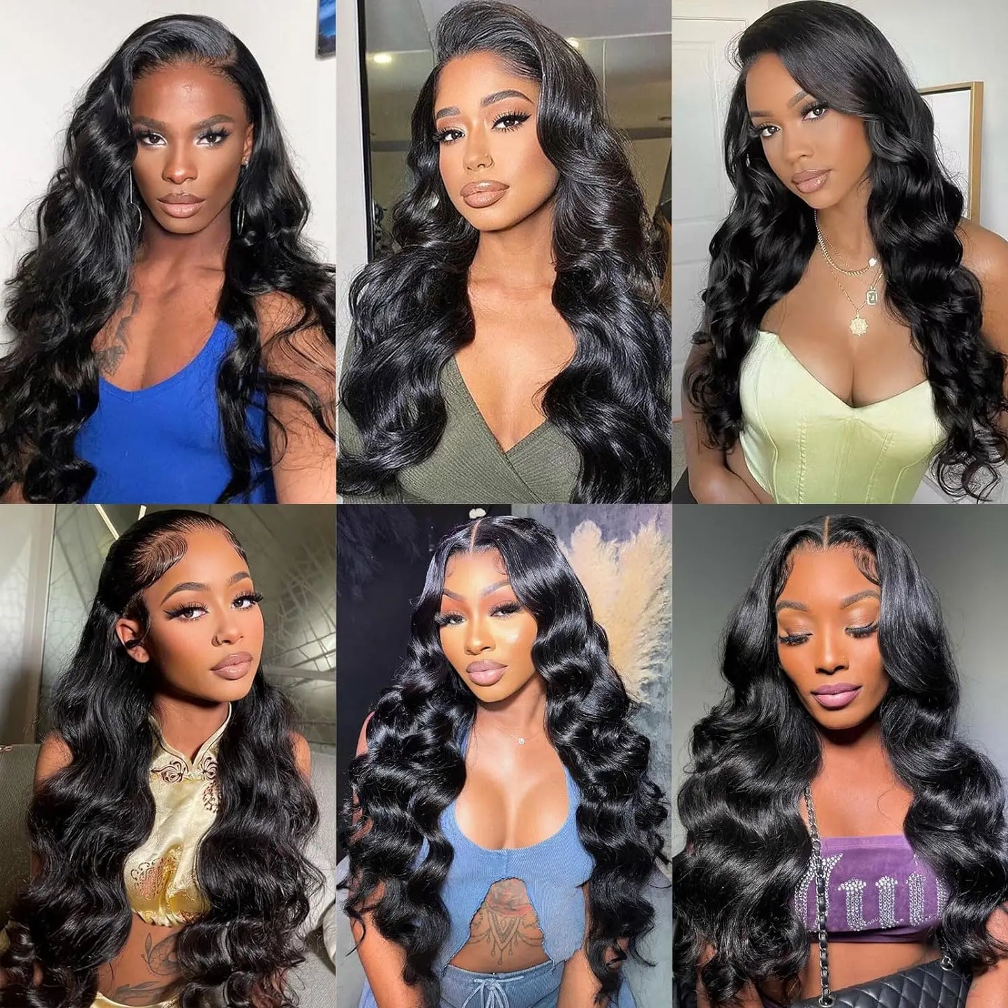 360 Full HD Lace Frontal Wig 180% 13x6 Body Wave Lace Front Wig Peruvian Human Hair Wigs For Black Women 34 36In 13x4 Lace Wig