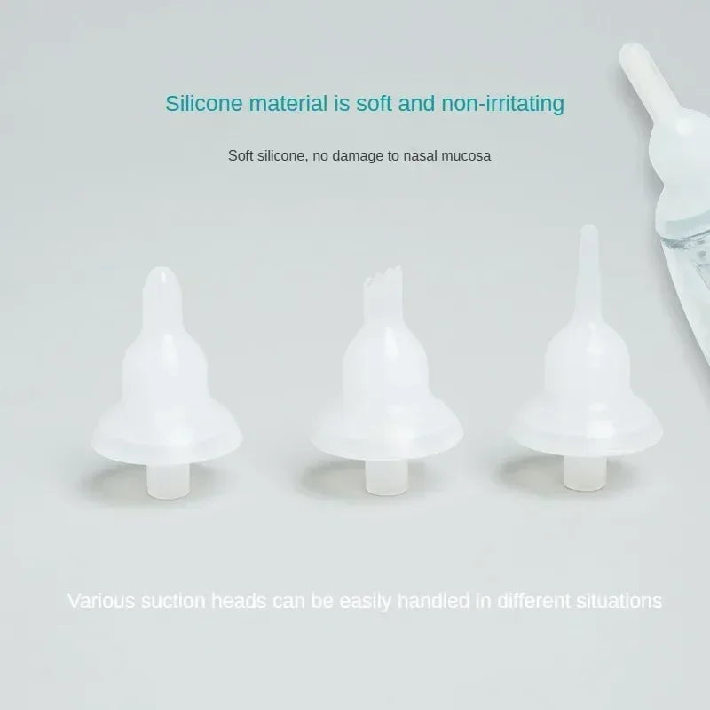 3-in-1 Electric Nasal Aspirator Baby Absorber Equipment Silent Utensils Obstruction Rhinitis Cleaner New Born Items Care Tool