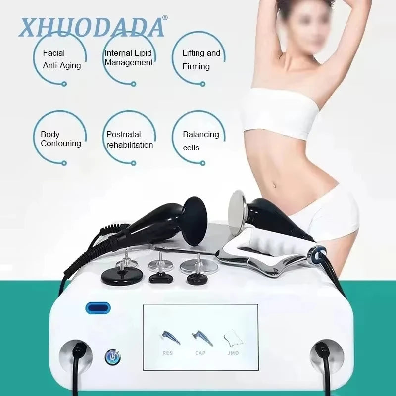 INDIBA Spain Technology 448K Tecar Cavitation Health and Beauty Body Care System RET CET RF Slim Machine for Weight Loss