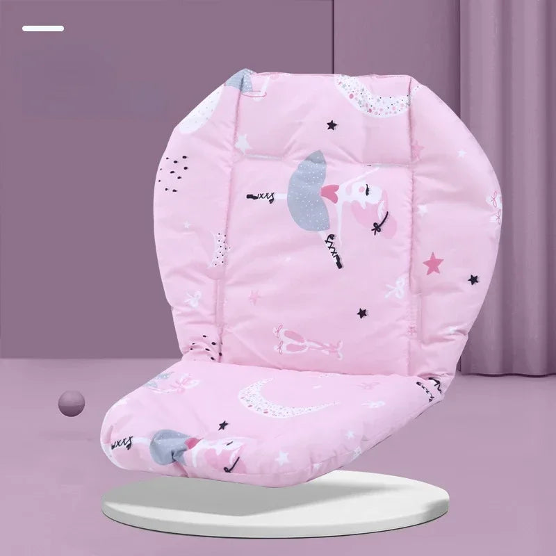 Baby Seat Cushion for Stroller Highchair Seats Feeding Dining Chair Soft Seat Pad Covers Mat Cartoon Animal Stroller Accessories