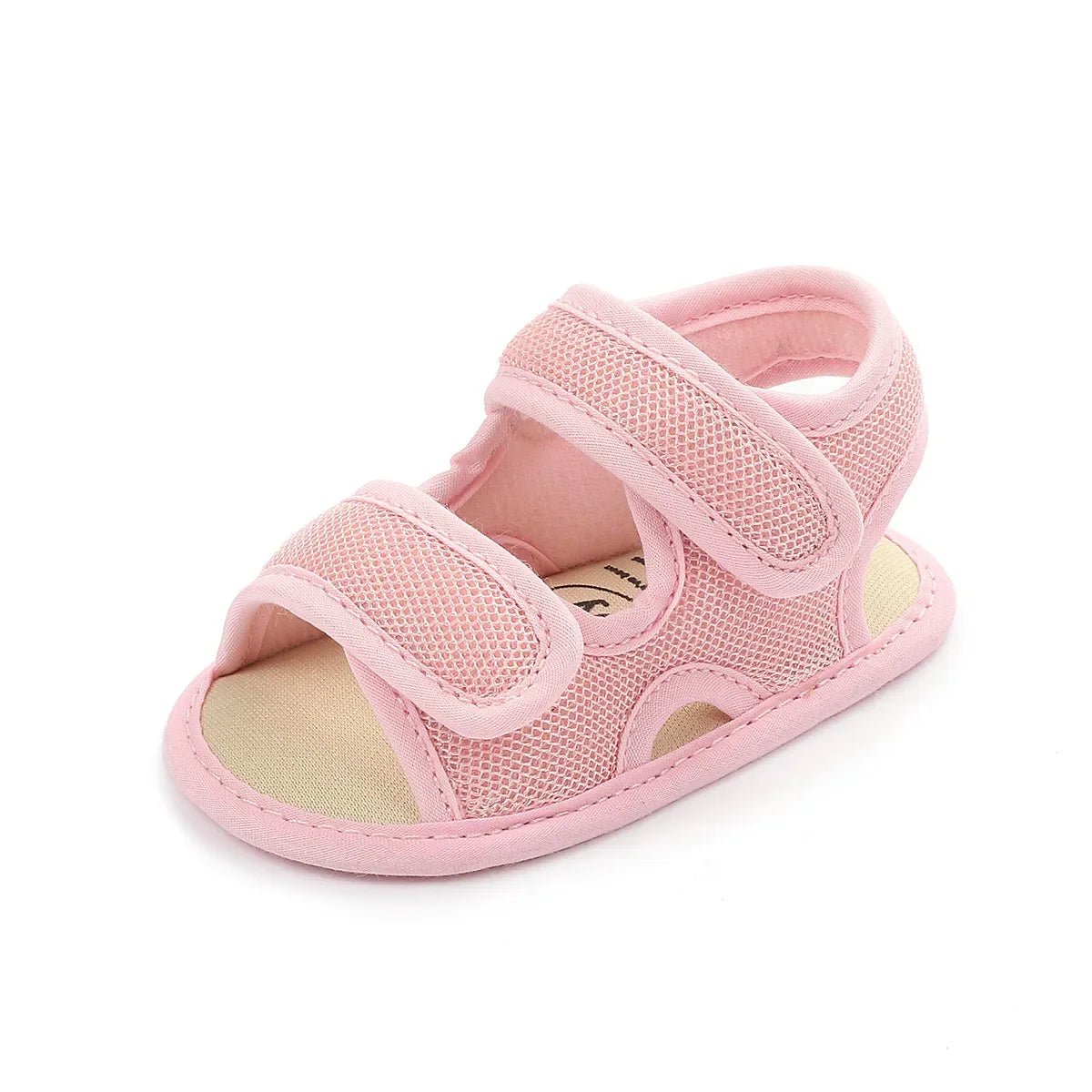 0-18 M Summer Unisex Toddler Sandals Baby Girl Shoes Solid Color Net Cloth Breathable Boys Baby Sandals Infant Girls Sandals