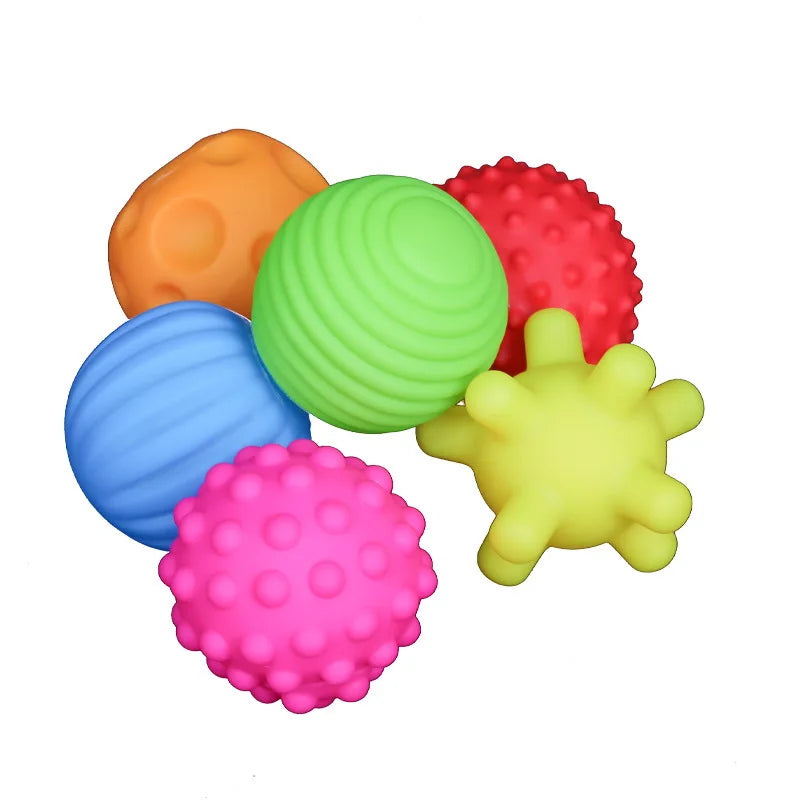 Baby Toy Ball Develop Baby's Tactile Senses Toy Touch Hand Toys Children Training Ball Massage Soft Kids Game Training Ball