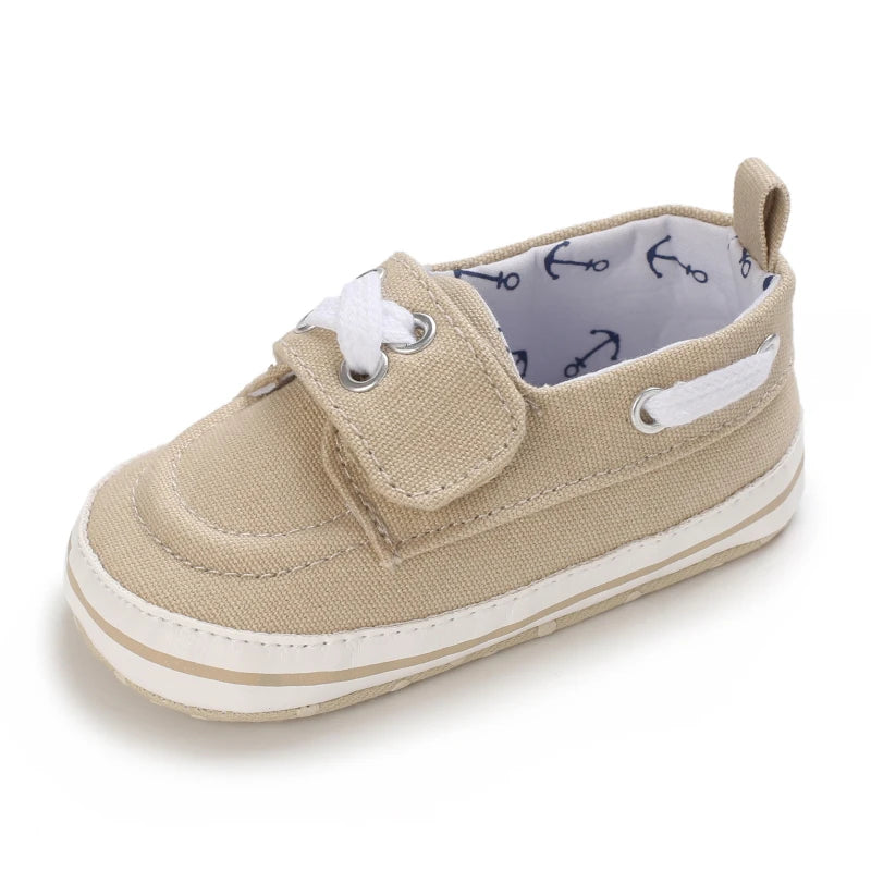 Newborn Baby Prewalker Girls Boys Casual Shoes Leather Non-Slip Soft-Sole Infant Toddler First Walkers 0-18M Baptism