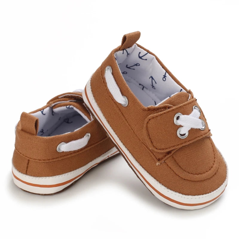 Newborn Baby Prewalker Girls Boys Casual Shoes Leather Non-Slip Soft-Sole Infant Toddler First Walkers 0-18M Baptism