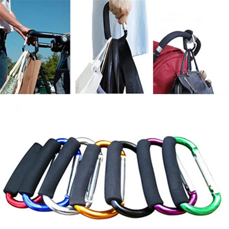 Baby Mutiple Stroller Accessories Hook Stroller Organizer Shopping Hooks Pram Hanger For Baby Car Buggy Accessoire Poussette