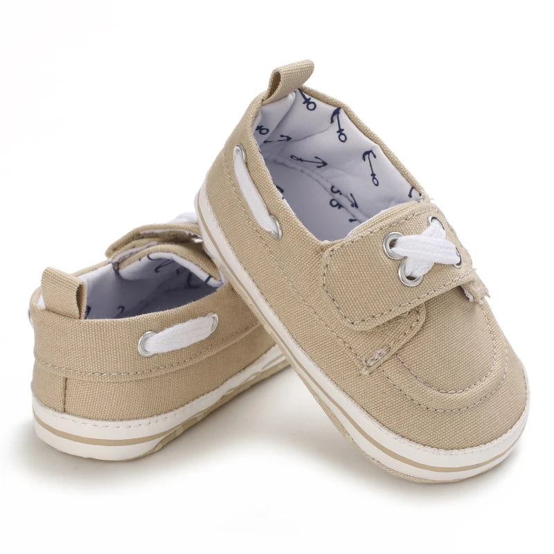 Newborn Baby Prewalker Girls Boys Casual Shoes Leather Non-Slip Soft-Sole Infant Toddler First Walkers 0-18M Baptism