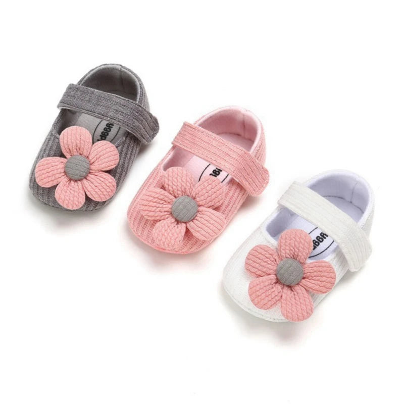 Baywell Spring Baby Girl Princess Shoes 1 Year Casual Anti-Slip Bow Sneakers Autumn Toddler Soft Soled First Walkers 0-18 Months