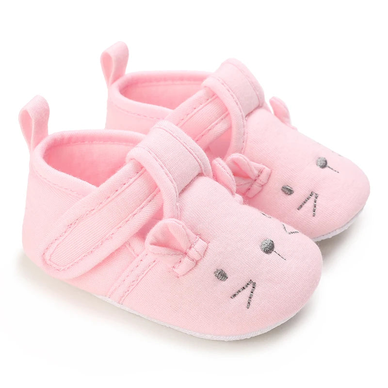 Newborn Baby Prewalker Girls Boys Casual Shoes Leather Non-Slip Soft-Sole Infant Toddler First Walkers 0-18M Baptism