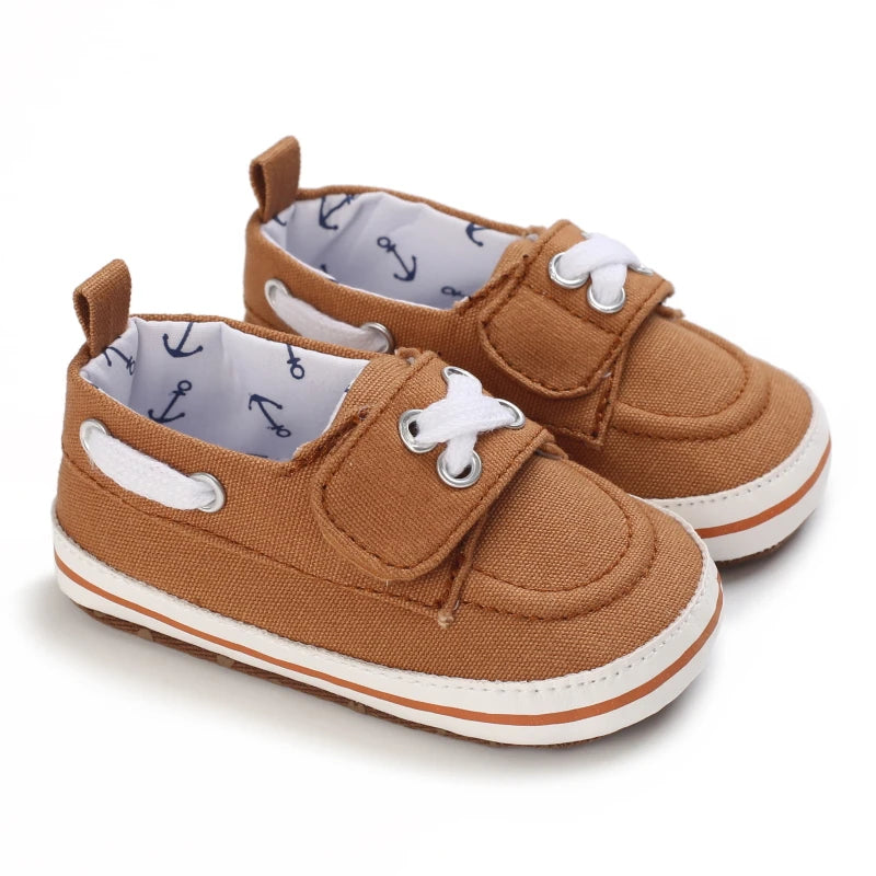 Newborn Baby Prewalker Girls Boys Casual Shoes Leather Non-Slip Soft-Sole Infant Toddler First Walkers 0-18M Baptism