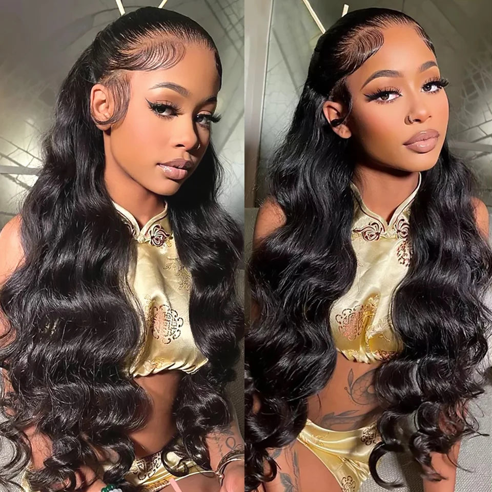 Ali Grace Body Wave Lace Front Wig Body Wave Human Hair Wigs for Women Brazilian Pre-Plucked 13x4 Lace Frontal Human Hair Wigs