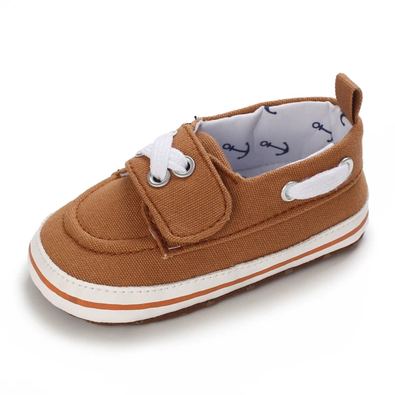 Newborn Baby Prewalker Girls Boys Casual Shoes Leather Non-Slip Soft-Sole Infant Toddler First Walkers 0-18M Baptism