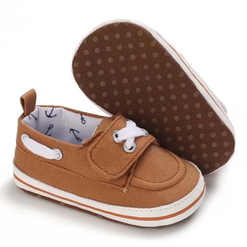 Newborn Baby Prewalker Girls Boys Casual Shoes Leather Non-Slip Soft-Sole Infant Toddler First Walkers 0-18M Baptism